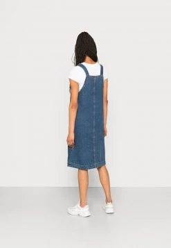 Monki Damen Jeanskleid - Blue -Monki Verkäufe 2022 c899c84d6fa54273a9aea99f35a45eaa