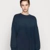 Monki Damen Sweatshirt - Navy