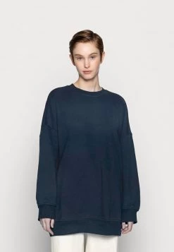 Monki Damen Sweatshirt - Navy