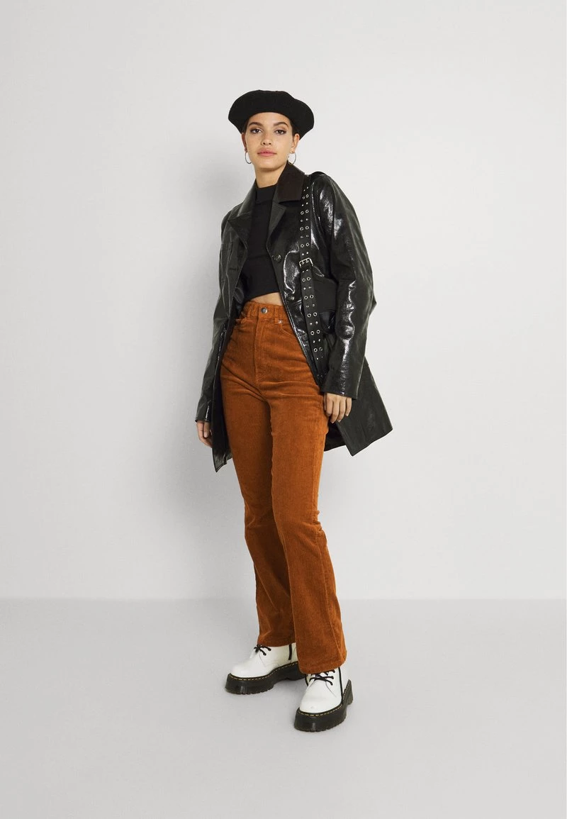 Monki Damen Stoffhose - Rust 2 Monki Damen Stoffhose - Rust – Bild 2