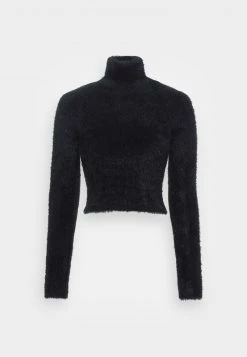 Monki Damen Strickpullover - Black -Monki Verkäufe 2022 c988a86b644a4ddb9faab0aababd19d6