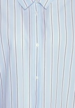 Monki Damen Hemdbluse - Light Blue/white -Monki Verkäufe 2022 ca93cbb022494f728eb64b0ac583afb5