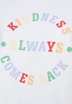 Monki Sweatshirt - Kindness Always | Damen -Monki Verkäufe 2022 cafffc2ebd0347b98be0b13b443ac498