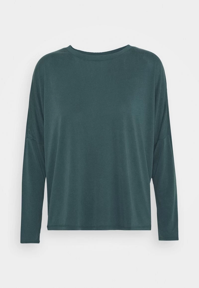 Monki Damen Langarmshirt - Kahki Green 5 Monki Damen Langarmshirt - Kahki Green – Bild 5