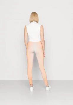 Monki Damen Leggings - Hosen - Peach -Monki Verkäufe 2022 cbfb0cf80a89469f99a6945f496aa9d3