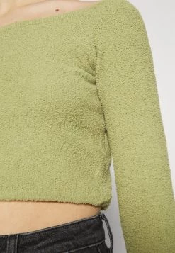 Monki Damen FIA - Strickpullover - Olive Green -Monki Verkäufe 2022 cc1a3ea3951449a08b03634ba268296f