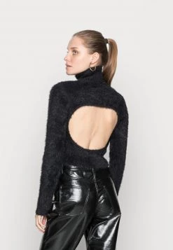 Monki Damen Strickpullover - Black -Monki Verkäufe 2022 cc5c269af7a24467ba57ab3a92432efc