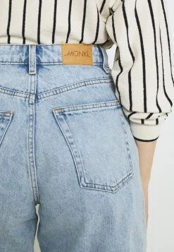 Monki Damen Jeans Shorts - Blue Dusty Light/light Blue -Monki Verkäufe 2022 cc5e5c57b8e04b64b6879f563efd9426