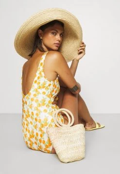 Monki Badeanzug - Orange | Damen -Monki Verkäufe 2022 ccdc23ed30df47f992b9df031004a877