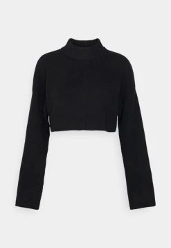 Monki Damen Strickpullover - Black -Monki Verkäufe 2022 cd4571a90ead422db190a06fac004cd9