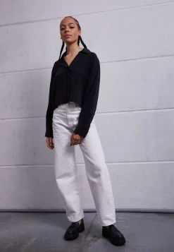 Monki Damen LOAFER VEGAN - Slipper - Black Dark