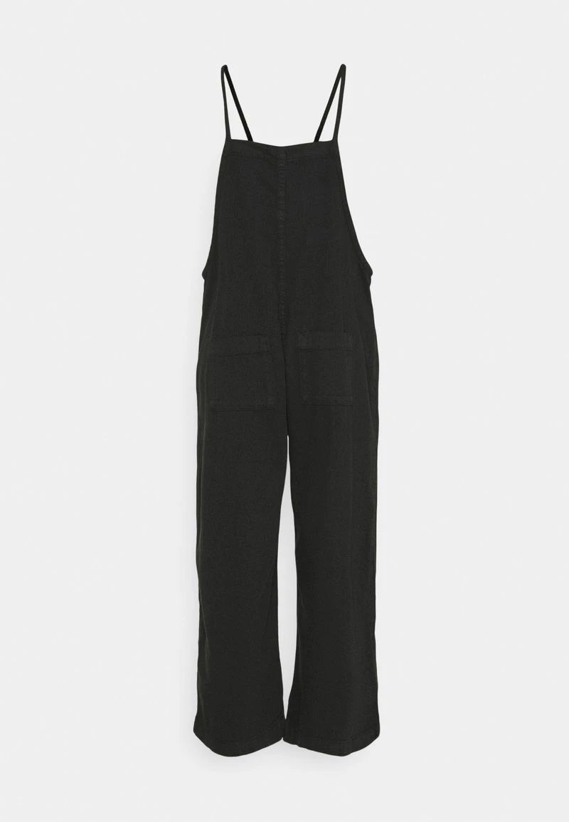 Monki Damen Latzhose - Black Dark 2 Monki Damen Latzhose - Black Dark – Bild 2