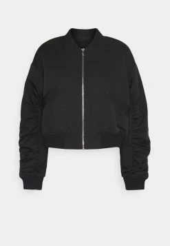 Monki Damen Bomberjacke - Black Dark -Monki Verkäufe 2022 ce1187674d774f1b995a0de3230aba1d