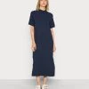 Monki Jerseykleid - Blue Dark | Damen