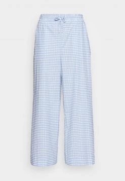 Monki Damen Stoffhose - Blue Gingham -Monki Verkäufe 2022 cffdab698a104f008471a69e4281759a