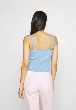 Monki Damen Top - Blue -Monki Verkäufe 2022 d0a944e8cb5b45999c9f4eb9fffd3d4f