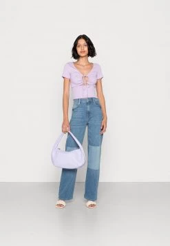Monki T-Shirt Basic - Lilac Purple Light | Damen -Monki Verkäufe 2022 d0aecfb15bd14918afdb759b8e0e0507