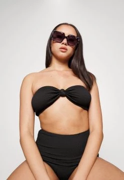 Monki Damen Bikini-Top - Black -Monki Verkäufe 2022 d0e1b32782684de5ba6d599b885f1829