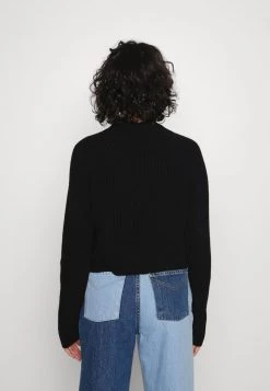 Monki Damen Strickpullover - Black -Monki Verkäufe 2022 d2b9d4546f874bd09657ab24a1bbdadd