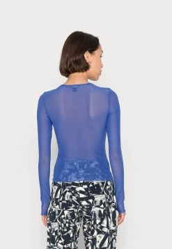 Monki Langarmshirt - Blue | Damen -Monki Verkäufe 2022 d5a3eea13a2949019ceff82b4b2ff652