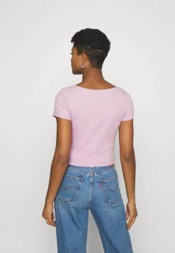 Monki Damen QUINNY TOP 2 PACK - T-Shirt Print - Pink Light/black -Monki Verkäufe 2022 d6c63aa32a1a46f68154fc0b2deed26c