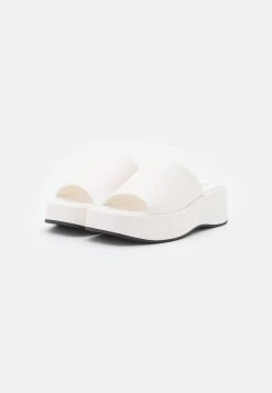 Monki Damen VEGAN CATALINA - Pantolette Hoch - White Light -Monki Verkäufe 2022 d6d40905a06542cba7c6650e7e581036