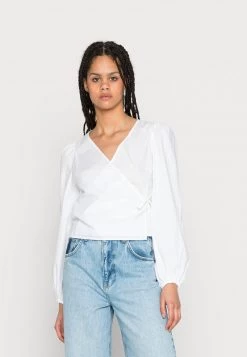 Monki Damen Bluse - White Light