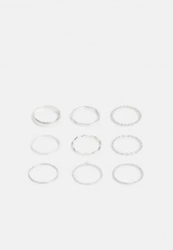 Monki Damen 9 PACK - Ring - Silver-coloured 6 Monki Damen 9 PACK - Ring - Silver-coloured -Monki Verkäufe 2022 d79b62082cc041fe91fbb15175974b55