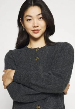 Monki Damen Strickjacke - Grey Dark Melange -Monki Verkäufe 2022 d7fd69b971ad4dcbb86c3c06f91470a7