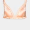 Monki Damen Triangel BH - Beige Dusty Light Beige