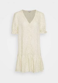 Monki Damen Freizeitkleid - Yellow Dusty Light -Monki Verkäufe 2022 d85ebdc6a8974a109a6d390998ad761f