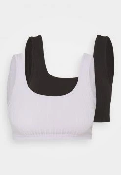 Monki Top - Black Dark/purple | Damen -Monki Verkäufe 2022 d885c226b3a2493bb090b8d2b4826178