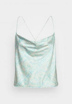 Monki Damen Top - Turquoise Bright -Monki Verkäufe 2022 d8b9664af8bd45089280feb3e4906e3d