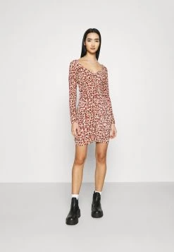 Monki Damen TUA DRESS - Freizeitkleid - Duttyrose