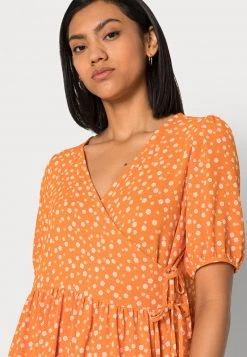 Monki Damen Freizeitkleid - Orange -Monki Verkäufe 2022 dc4cc5dd324e404cbadaf5a7d97cfbbb