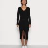 Monki Strickkleid - Black | Damen