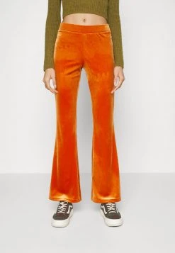 Monki Damen Stoffhose - Rust