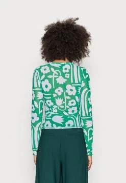Monki Damen Langarmshirt - Green -Monki Verkäufe 2022 df0ee7bcafc8400d85b5f56b83690e52