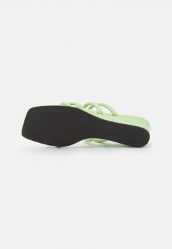 Monki Pantolette Flach - Green Dusty Light | Damen -Monki Verkäufe 2022 df237a4a9ee44bacb3e77c2fbf12f76e
