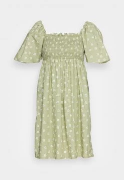 Monki Damen Freizeitkleid - Green -Monki Verkäufe 2022 df362011155740fbb67e25908c1a66e8