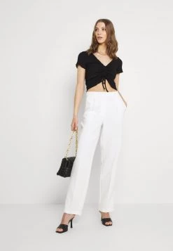 Monki Damen 2 PACK - T-Shirt Print - Black + White