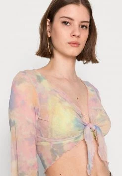 Monki Damen Bluse - Retropastel -Monki Verkäufe 2022 dffb6ff576dc4600a235e96cc1356dff