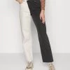Monki Damen YULIA - Jeans Straight Leg - White Light