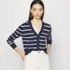 Monki Damen Strickjacke - Blue