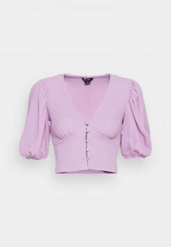 Monki Damen Bluse - Lilac Purple Light -Monki Verkäufe 2022 e17d69d770004db085744d3ace35ea7d