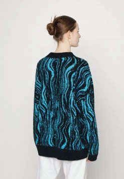 Monki Damen Strickpullover - Partywood Blue -Monki Verkäufe 2022 e18ee4127dfd4c9eb9ba463c46b81e81