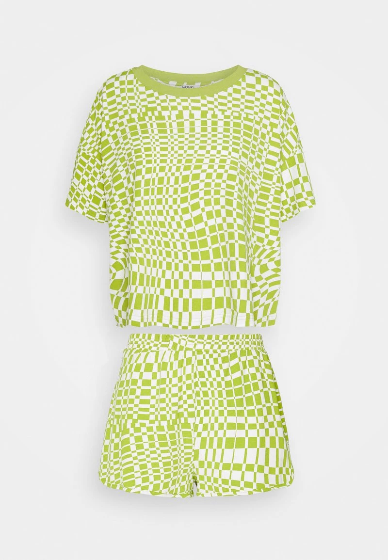 Monki Damen SET - Nachtwäsche Set - Green 6 Monki Damen SET - Nachtwäsche Set - Green – Bild 6