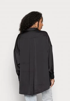Monki Damen Hemdbluse - Black -Monki Verkäufe 2022 e219ed0621af4a048ee09d8006cdcfc1