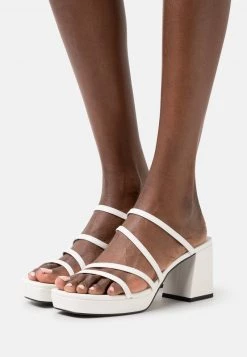 Monki Damen VEGAN ARIANNA - Pantolette Hoch - White Light