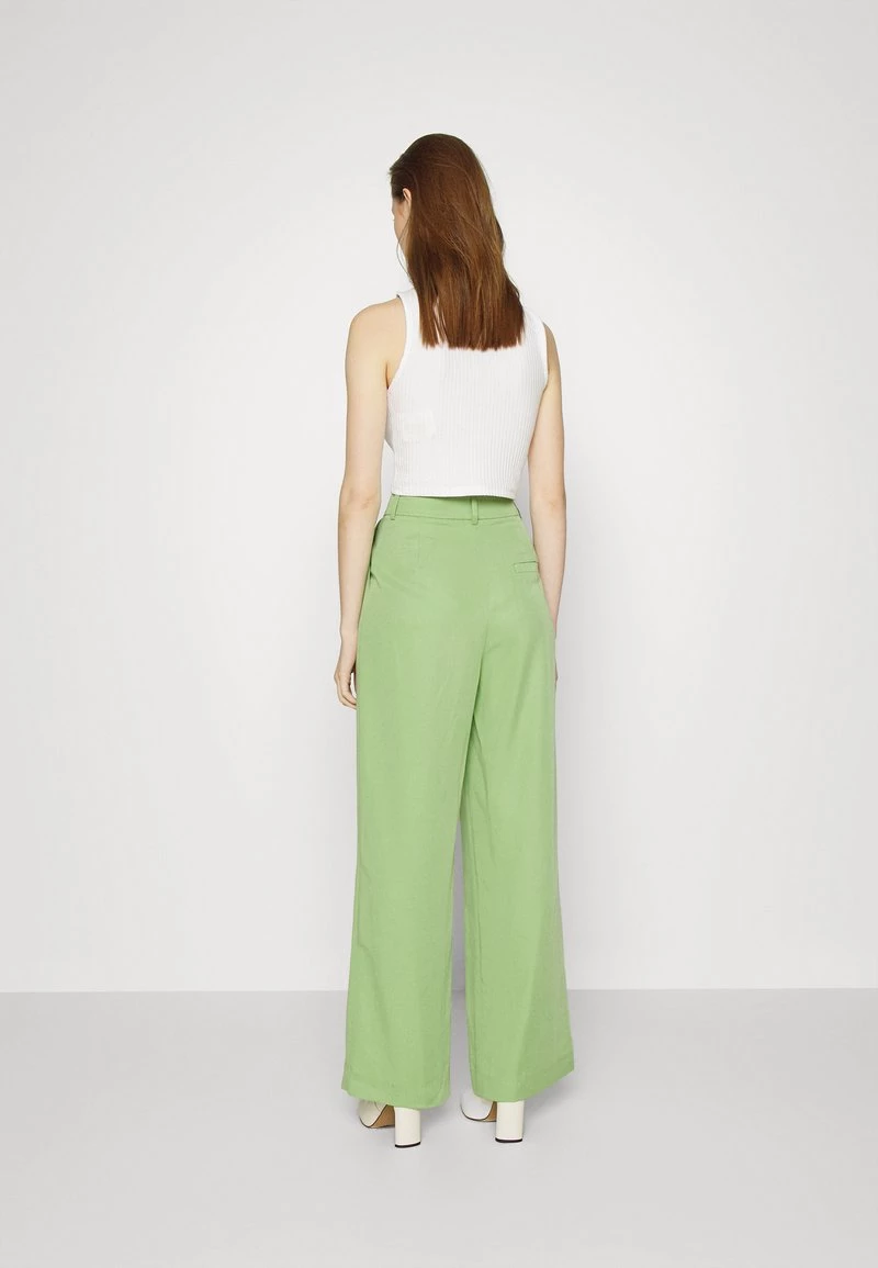 Monki Stoffhose - Green | Damen 3 Monki Stoffhose - Green | Damen – Bild 3